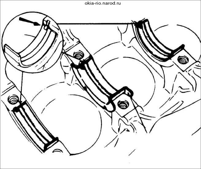 Насколько затянуты коренные подшипники на автомобиле киа рио 2 2011 двигатель 1.4